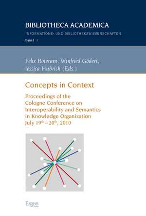 Concepts in Context de Felix Boteram