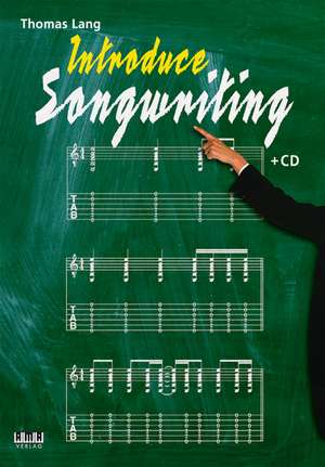 Introduce Songwriting + CD de Thomas Lang