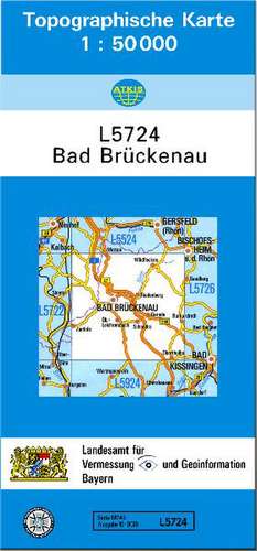 Bad Brückenau 1 : 50 000