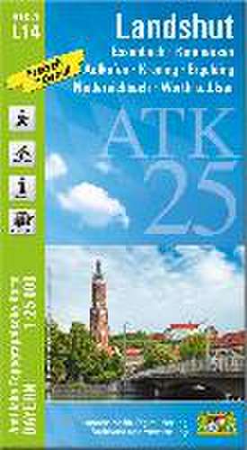 ATK25-L14 Landshut (Amtliche Topographische Karte 1:25000) de Breitband und Vermessung Landesamt für Digitalisierung