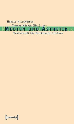 Medien und Ästhetik de Harald Hillgärtner