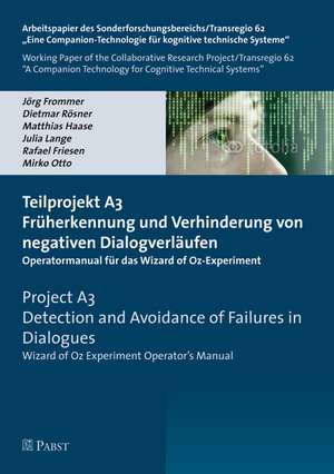 Teilprojekt A3 de Jörg Frommer