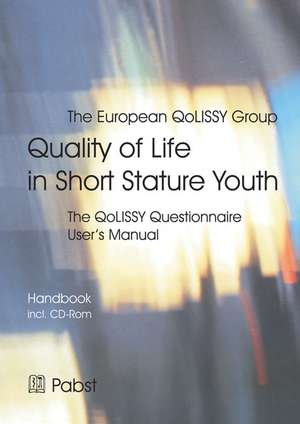 Quality of Life in Short Stature Youth de Monika Bullinger