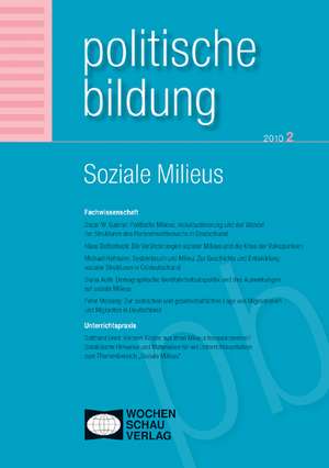 Soziale Milieus de Diana Auth