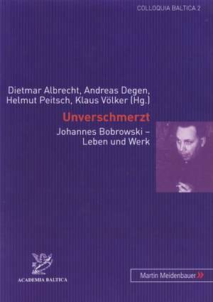 Unverschmerzt de Dietmar Albrecht