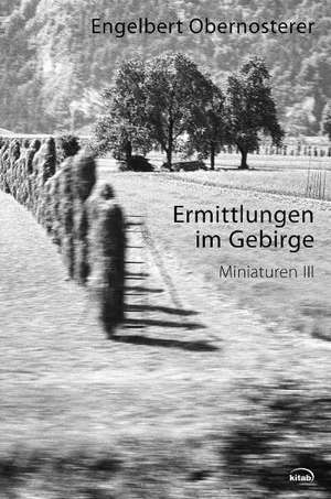 Ermittlungen im Gebirge de Engelbert Obernosterer