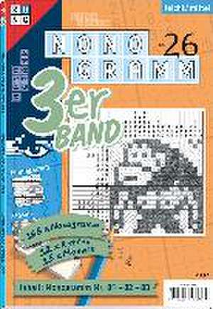 Nonogramm 3er-Band Nr. 26 de Conceptis Puzzles