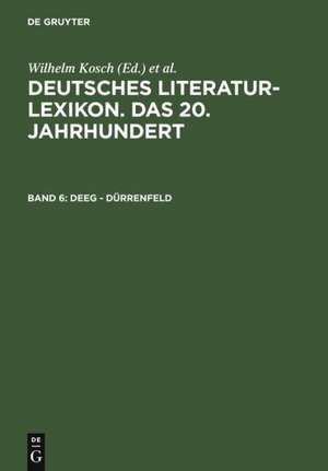 Deeg - Dürrenfeld de Lutz Hagestedt