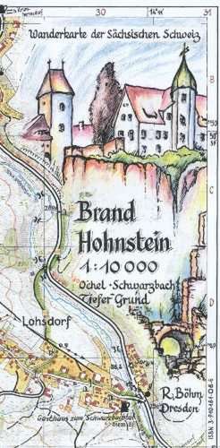 Brand Hohnstein 1 : 10 000 de Rolf Böhm