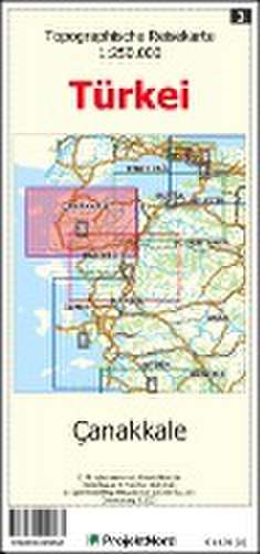 Canakkale - Topographische Reisekarte 1:250.000 Türkei (Blatt 3) de Jens Uwe Mollenhauer