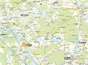 Kreisstadt Herzberg - Schliebener Land und Umgebung 1 : 50 000