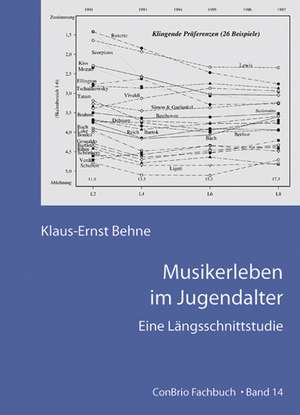 Musikerleben im Jugendalter de Klaus-Ernst Behne