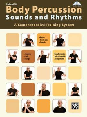 Body Percussion -- Sounds and Rhythms de RICHARD FLIZ