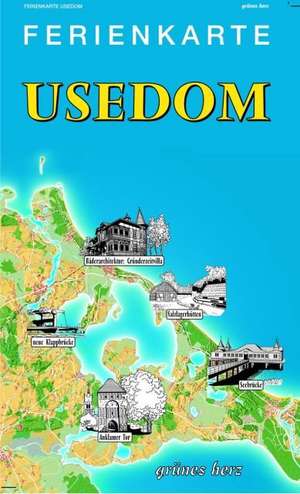 Usedom Ferienkarte de Lutz Gebhardt