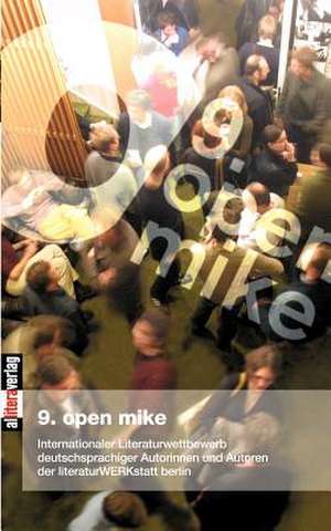 9. Open Mike de literaturWERKstatt