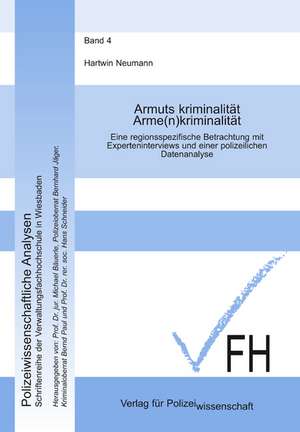 Armutskriminalität - Arme(n)kriminalität de Hartwin Neumann