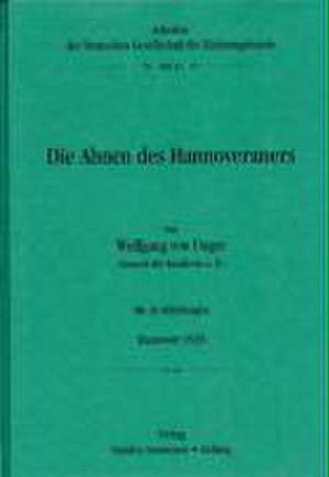 Die Ahnen des Hannoveraners de Wolfgang von Unger