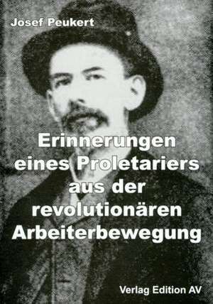 Erinnerungen eines Proletariers aus der revolutionären Arbeiterbewegung de Josef Peukert