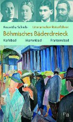 Literarischer Reiseführer Böhmisches Bäderdreieck de Roswitha Schieb