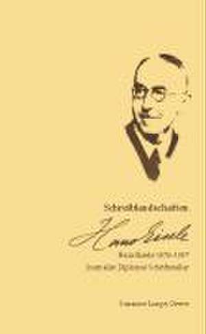 Schreiblandschaften Hans Eisele 1876-1957 de Susanne Lange-Greve