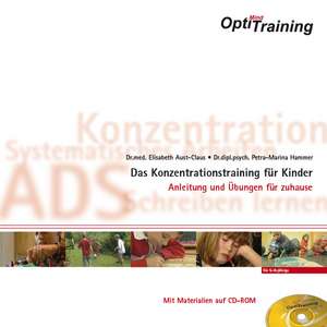 OptiMind - Das Konzentrationstraining für Kinder de Elisabeth Aust-Claus