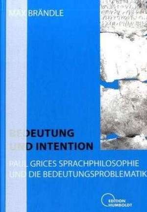 Bedeutung und Intention de Max Brändle