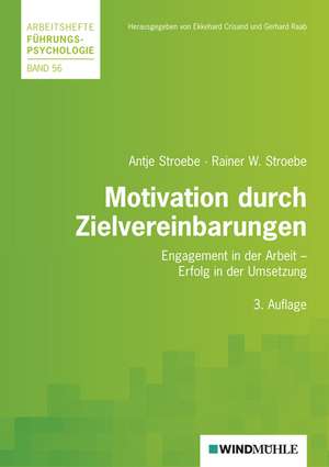 Motivation durch Zielvereinbarung de Antje I. Stroebe