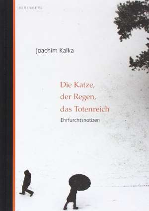 Die Katze, der Regen, das Totenreich de Joachim Kalka