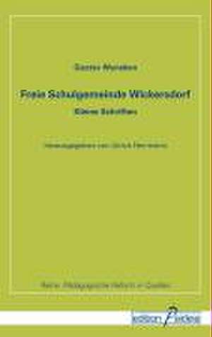 Freie Schulgemeinde Wickersdorf de Gustav Wyneken