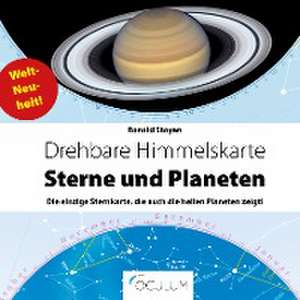 Drehbare Himmelskarte Sterne & Planeten de Ronald Stoyan