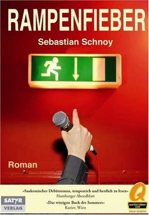 Rampenfieber de Sebastian Schnoy