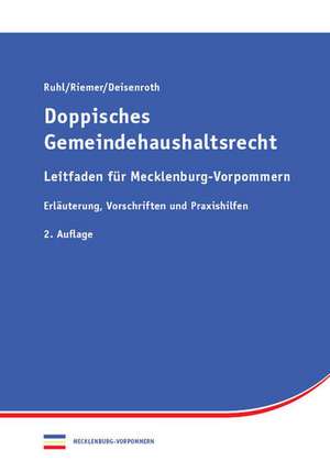 Doppisches Gemeindehaushaltsrecht Leitfaden Mecklenburg-Vorpommern de Andreas Ruhl