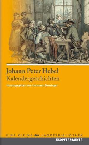 Kalendergeschichten de Johann Peter Hebel