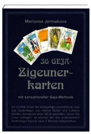 36 Geja Zigeunerkarten. Buch de Marianna Jermakova