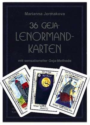 36 Geja-Lenormandkarten mit Buch de Marianna Jermakova