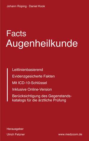 Facts Augenheilkunde de Johann Rüping