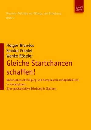 Gleiche Startchancen schaffen! de Holger Brandes