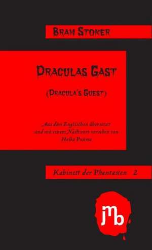 Draculas Gast de Bram Stoker