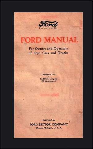 FORD MANUAL de Ford Motor Co.