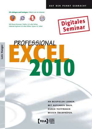 Excel 2010 Professional de Lutz Hunger