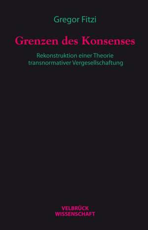 Grenzen des Konsenses de Gregor Fitzi