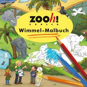 Zoo Zürich Wimmel-Malbuch de Carolin Görtler