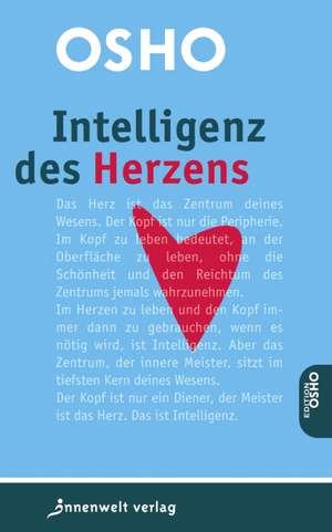 Intelligenz des Herzens de Osho