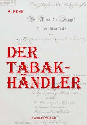 Der Tabakhändler de Antje Penk