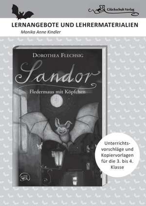 Dorothea Flechsig: Sandor - Fledermaus mit Köpfchen. LERNANGEBOTE UND LEHRERMATERIALIEN de Monika Anne Kindler