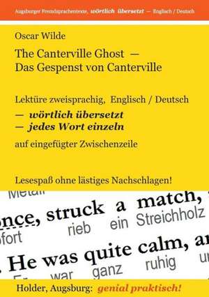 The Canterville Ghost - Das Gespenst von Canterville de Oscar Wilde