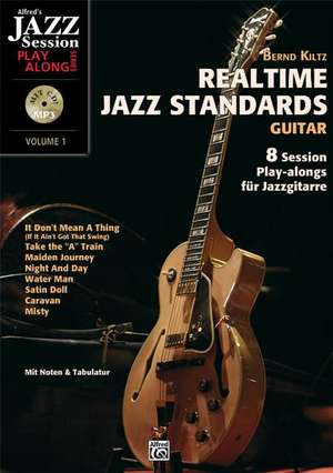 Realtime Jazz Standards - Guitar de Bernd Kiltz