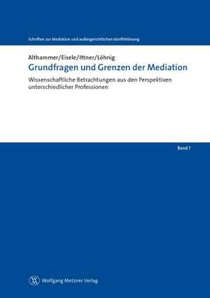 Grundfragen und Grenzen der Mediation