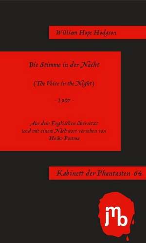 Die Stimme in der Nacht de William Hope Hodgson