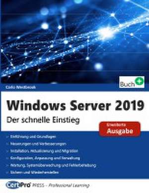 Windows Server 2019 - Der schnelle Einstieg de Carlo Westbrook